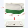 thumbnail image 4 of Collapsible Storage Baskets Fabric Bin Cube Organizer Multiple Colors, 4 of 7