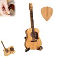 thumbnail image 4 of Solid Wood Toy Guitar for Kids Beginners Mini Acoustic Instrument Musical Educational, 4 of 4