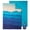 Cyan/Orange, variant on KingCamp Extra Large Puffy Camping Blanket , 57"×79" Packable Travel Blankets, Ultralight Outdoor Blanket for Camping, Camping Quilt with Snap Button, Cyan