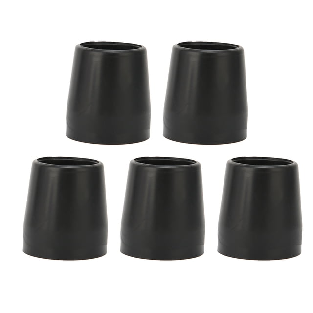 Walking Stick Tips,5 Pcs Crutch Tips Cane Tips Crutches Accessories Luxury Finish