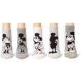 thumbnail image 2 of Pack de 5 calcetines Disney Mickey Mouse No Show para mujer, 2 of 2