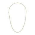 thumbnail image 5 of CLEOPIA 925 Sterling Silver Tennis Necklace for Women – Round Cut Cubic Zirconia Diamond Simulant – 14K Gold Plated – Classic Rivieria Choker Jewelry Gift for Her, 5 of 6