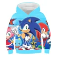 thumbnail image 3 of Sudadera con capucha de Sonic para niños, niñas y niños, moda de otoño, sudaderas con estampado de manga larga, camisetas geniales, ropa para hombres y mujeres, 3 of 5