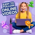 thumbnail image 5 of DIY Balloon Animal Kit for beginners. Twisting & Modeling balloon Kit 30 + Sculptures ,100 Balloons for balloon animals , Pump and Manual. Party Fun Activity/Gift for, Teens Boys and Girls, 5 of 6