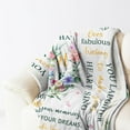 thumbnail image 3 of Yibo Birthday Gifts for Women Blanket May Birthday Gifts for Women Friendship Mom Girls Daughter Best Friend Birthday Gifts Womens Birthday Gifts Unique Birthday Gift for Women, 3 of 7