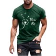 thumbnail image 1 of Xihbxyly Camisa Informal, Elegante Top Estampado de Cuello Redondo, Tejido de Poliéster Ligero, Ajuste Cómodo, Ideal para Usar En Verano y Primavera, Ideal para Fiestas y Vacaciones, Estilo Único., 1 of 5