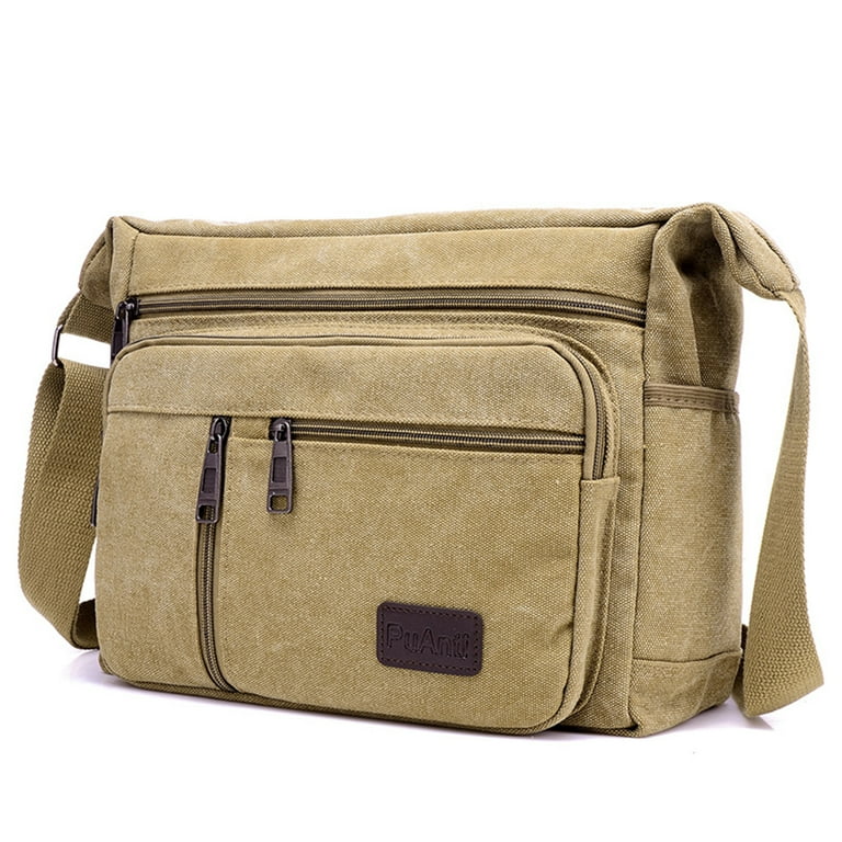 Chamair Men's Casual Shoulder Messenger Bag