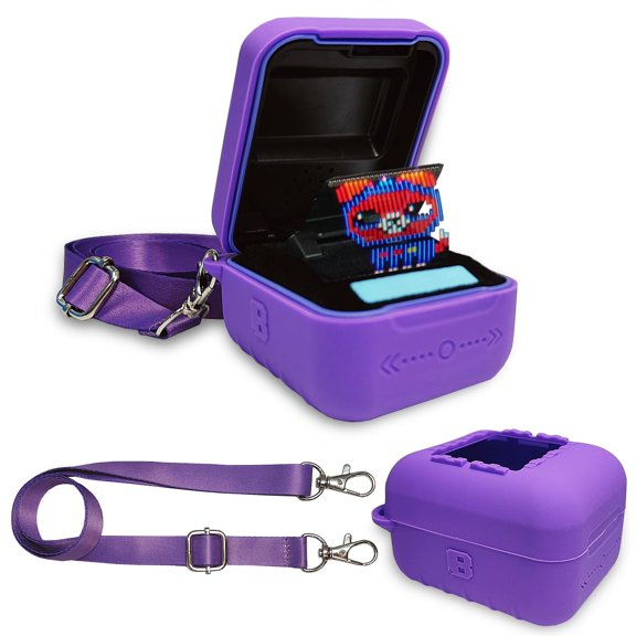 Funda de silicona para mascotas digitales Bitzee Interactive Toy (morado)