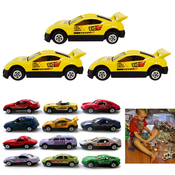 3pc Toy Cars Top Speed Diecast Metal Model Vehicle Collectible Assorted Boy Gift - Walmart.com