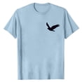 thumbnail image 4 of T Shirts for Men 2026 Summer Casual Short Sleeve Crewneck Flying Bird Graphic Tees Streetwear, 4 of 6