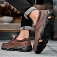 thumbnail image 3 of Men's Supportive Slip-On shoes- Imitation leather Comfortable Walking Shoes with Anti-Slip Sole for Driving & Casual Wear, 3 of 11