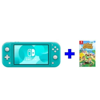 Nintendo Switch Lite Console, Turquoise - Animal Crossing Game