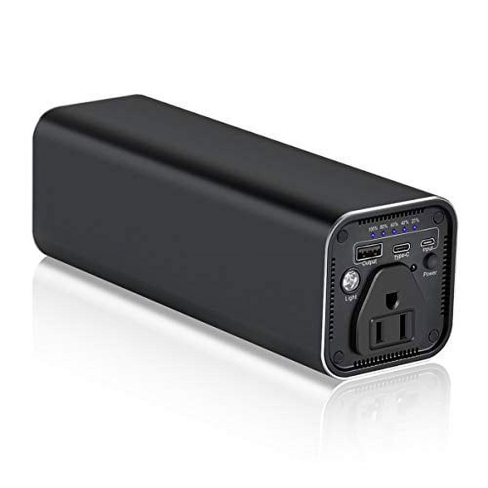 Portable Power Bank with AC Outlet, 83Wh/22500mAh 110V/85W Portable Laptop  Charger Battery Bank, External Battery Pack Power Supply for Home Emergency