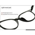 thumbnail image 4 of Plastic Transparent Eyewear Frame Stylish Unisex Lightweight And Durable Suitable For Any Face Shape Pink, 4 of 5