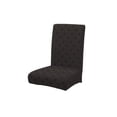thumbnail image 2 of Thickened Alternate Jacquards Chair Cover, Elastic Polyester Dining Chair Protector, Stretchable Dirtproof Chair Cover for Kitchen & Dining Room, Quilted Stretch Chair Protector, 2 of 6