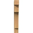 thumbnail image 2 of Ekena Millwork 5 1/2"W x 28"D x 40"H Westlake Block Smooth Bracket, Western Red Cedar, 2 of 25
