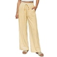 thumbnail image 3 of Royisotas Pants for Women Wide Leg with Pocket Pant Casual Palazzo Flowy Pants Drawstring Loose, 3 of 10