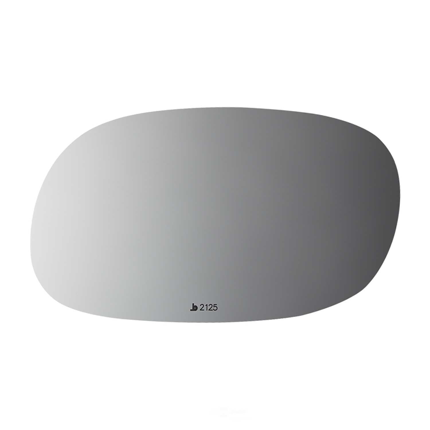 Burco 2125 Left Side Mirror Glass for Chevy Camaro, Monza, Vega, Pontiac Astre
