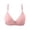 Pink, variant on Wireless Seamless Bra for Women Non Padded Lightweight Soft Fabric Adjustable Straps Everyday Comfort Support