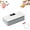 White, variant on Magnetic Bag Sealer for Fridge 2-in-1 Bag Sealer with Cutter and Magnet USB-Rechargeable Mini Sealer, 6-Level Heat & LED Display Portable Handheld Chip Bag Resealer Machine (Blue)