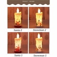 thumbnail image 4 of Christmas LED Candle Light Bright Flickering Bulb Battery Operated Realistic Flames Fake Candle, 4 of 8