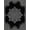 Black White, Pattern 7, variant on ODIKA 8'x10' Washable Area Rug Geometric Crosshatch Framework Balanced Two Tone Decorative Surface for Dining Room, Large Office, Lounge, Non-Slip Chair-Friendly Mat