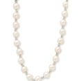 thumbnail image 2 of Sterling Silver Rhodium-Plated White Fw Cultured Pearl Necklace (18 X 7) Made In Canada qh1084-16, 2 of 5