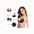 thumbnail image 3 of Sujetador pegajoso, Sujetador sin tirantes transpirable Adhesivo Push Up Sujetadores sin espalda para mujer C Negro WD.WDQZL Hogar, 3 of 5