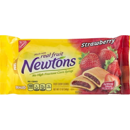 Nabisco Strawberry Fig Newtons with Real Fruit, 12 Oz.