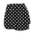 thumbnail image 6 of frariair Skorts for Woman Elastic Yoga Culottes Women Solid Color Athletic Shorts Lightweight High Waist Skinny Floral Print Joggers Black, 6 of 6