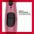 thumbnail image 3 of Revlon 1875W Lightweight Hair Dryer | For Easy Smooth Styling (Pink), 3 of 5