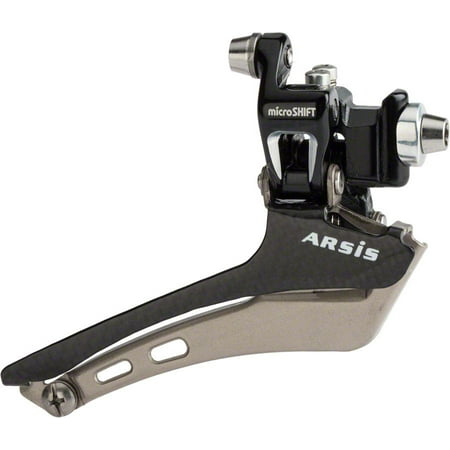 MicroShift Arsis Carbon Double 10 speed Braze-On Front Derailleur