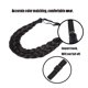 thumbnail image 3 of Banda para el cabello trenzada, 5 hebras, coletero, diadema elástica sintética gruesa clásica, accesorios de belleza para mujeres, B07, 3 of 4