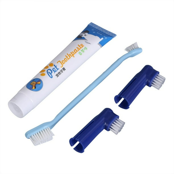 Pet Dog Oral Care Supplies Toothpaste Toothbrush Set for Pet Oral Health Care Edible Dog