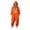 Orange-R, variant on Swanpen Women Halloween Pumpkin Onesie , Hooded Plush One Piece Pajamas, Cute Jack O' Lantern Jumpsuit for Halloween Party & Loungewear,Orange