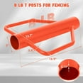 thumbnail image 2 of Accreate Ergonomic Fence Post Driver with Handles – Durable Steel for Easy Installation of Wooden & Metal Posts, 2 of 7