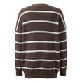 thumbnail image 5 of 2023 Women's Open Front Oversized V Neck Lightweight Knit Sweater Cardigan Outwear, 5 of 5