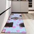 thumbnail image 4 of Poodles Kitchen Rug Mat,Kitchen Runner Rugs Non Skid Washable,Decorative Kitchen Floor Mats for Kitchen,Sink,Laundry,17"X47", 4 of 5