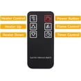 thumbnail image 2 of Electric Fireplace,Indoor Insert Heater Wall Mount & Remote Control,23", 2 of 7