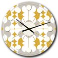 thumbnail image 1 of Designart 'Retro Abstract Design Xiii Mid-Century Modern Wall Clock, 1 of 4