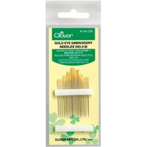 Clover Gold Eye Embroidery Needles-Size 3/9 16/Pkg