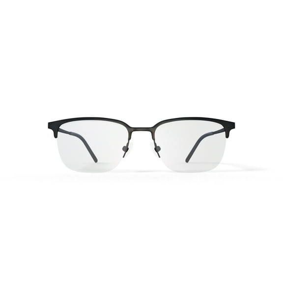 Bio Eyes Men's Orion Browline Prescription Eyeglasses with Case, Green