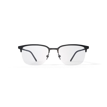Bio Eyes Men's Orion Browline Prescription Eyeglasses with Case, Green