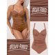 thumbnail image 1 of HOMGAO, bañador Sexy de una pieza con realce para mujer, traje de baño fruncido de talla grande, traje de baño Vintage con Control de barriga, trajes de baño L-4XL Tan Jianjun unisex, 1 of 2