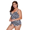 thumbnail image 3 of Mujeres Under Wire Tankini Calzoncillos deportivos Pantalones cortos Moda de de piezas Conjunto de de Ropa de playa L, 3 of 8