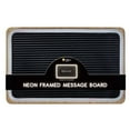 thumbnail image 2 of Brilliant Ideas Neon LED Framed Message Board, 2 of 2