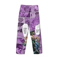 thumbnail image 6 of Jojo'S Bizarre Adventure Men's Pajama Pants Cartoon All Over Print Elastic Waistband Sleep Pants with Pockets Drawstring, Soft Unisex Lounge Bottoms Sleepwear, 6 of 8