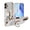 White, variant on Allytechgroup iPhone 16 Pro Max Case Kickstand, Spaceman Bracket Design Shockproof Drop Proof Luxury Camera Lens Protective Phone Case for Apple iPhone 16 Pro Max, White