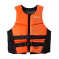 thumbnail image 3 of Chaleco Salvavidas Seguridad Ligero Neopreno para Surfear (XL) Naranja, 3 of 4