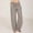 Beige, variant on Ynynloco Womens Striped Linen Pants Casual Drawstring Stripe Pants Wide Leg High Waist Cotton Loose Pants
